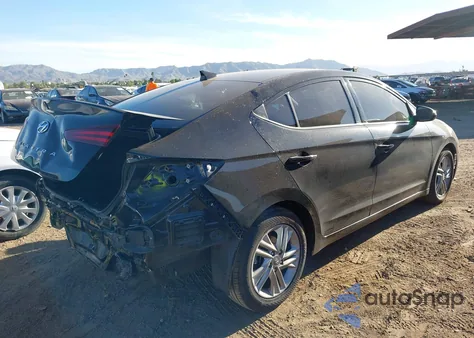 2020 Hyundai Elantra Sel z USA, uszkodzony, nr VIN 5NPD84LF5LH578765